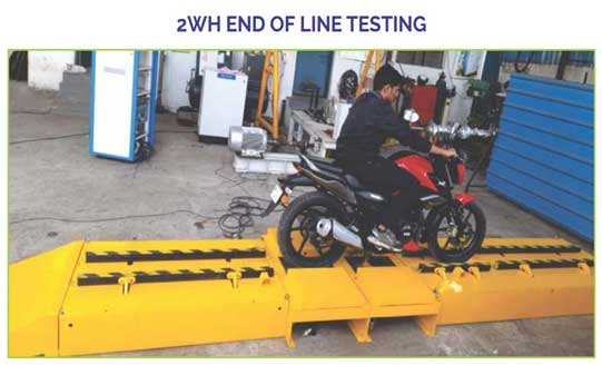 EV End of Line Testing in India